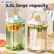 ELO Cold Water Bottle, Drinking Bottle 2.3L/3.5L Water Bottle with Faucet,  Large Capacity Kettle Bu