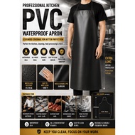 PVC Waterproof Apron | Heavy Duty Waterproof Kitchen Apron | Oil Resistant | Easy Clean | Long Apron