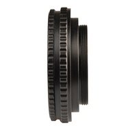 TECHCHIP-M42 to M42 10mm-15.5mm Adjustable Focusing Helicoid Macro Tube Lens Adapter (Copper Core)