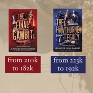 PRE-ORDER: The Inheritance Games 3/The Final Gambit - Jennifer Lyn novel import book imported book