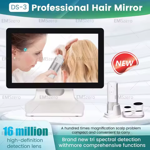 2025 Pro Scalp Care Device 7 In 1 Hair Follicle Analysis Advanced Health Tech CE Certified Non Invas