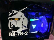 SKTC Q2 迷你機動戰士高達電競主機 CPU:Intel i7 8700k+MSI Z370i itx + AERO 1060 3GB ITX+m.2 1TB /Win 11 office365 