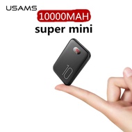 Power Bank for xiaomi mi iPhone USAMS super mini Bank 10000mAh LED Display Powerbank