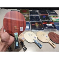 729 King Red Ebony KLC 5+2 Carbon Blade table tennis blade