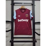 23-24 West Ham United Home Football Sports Top Short Sleeve High Quality Shirt Fans