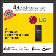 LG GT-F4604EP 2 DOOR FRIDGE ( 449L) TOP FREEZER