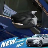 2018-2026 Mitsubishi Eclipse Cross Side Door Rearview Mirror Frame Cover Trim ABS Exterior Accessori