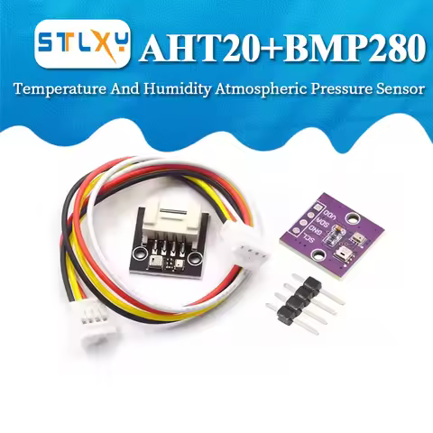 AHT20+BMP280 High Precision Digital Temperature And Humidity Atmospheric Pressure Sensor For Arduino