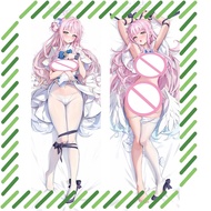 Blue Archive Misono Mika Dakimakura Waifu Pillow Case 2-Side Print Hing Body Anime Cushion Cover Bed