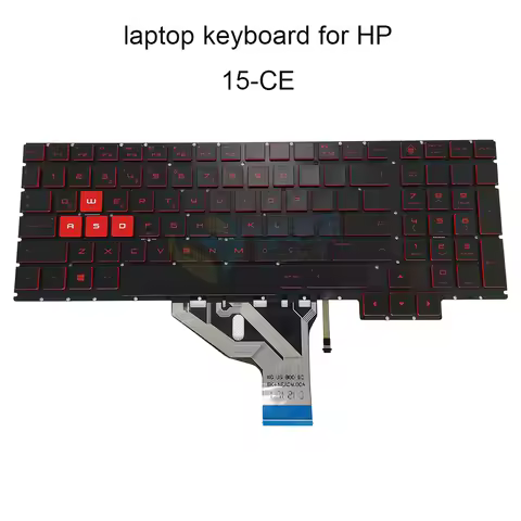 Turkish Latin Backlight keyboard for HP OMEN 15-CE 15-CE000 Turkey TUR LA backlit Replacement keyboa