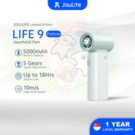 【JisuLife x Maltese】Handheld Fan Life 9 Limited Edition 5 Speeds Mini Portable Cute Perfect For Gift