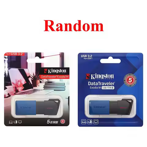 Kingston DTXM 64GB/128GB/256GB USB 3.2 High-Speed ​​Custom Retractable USB Flash Drive