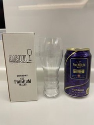Suntory premium malts Riedel 啤酒杯 （德國製）