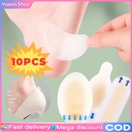 Transparent Soft Gel Self-Adhesive Anti Abrasion Heel Patch And Toe Pain Relief Protective Patch
