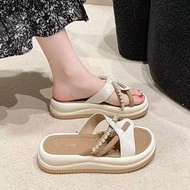 Yueyue YY Wooden Leather Slippers - Summer Fashion for Women | GPEN