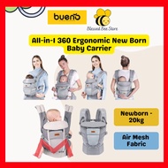 Bueno All-in-1 360 Ergonomic New Born Baby Carrier( 0 - 48m)