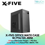X-FIVE BX Series BX-MINI ATX & MATX PC Casing With 500w PSU