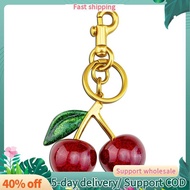 Cherry Keychain Cherry Bag Charms Purse Charms for Handbags Cute Cherry Accessories Gifts for Women 