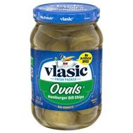 Vlasic Big Crunch Pickle Ovals Hamburger Dill Chips , 473ml