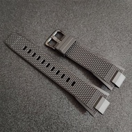 Waterproof Sport Resin Watchband Accessories for Casio Gshock GST-B400 Mens Green Ghost Strap Butter