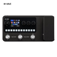 M VAVE MK-20ประมวลผลแบบมัลติเอฟเฟกต์พร้อมดรัมเครื่องLooper MIDI & BTเอฟเฟกต์ที่ปรับแต่งได้