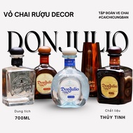 [DECOR] Don Julio Tequila foreign wine bottles, home decor, desk decor, living room decor