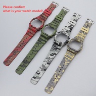 YIFILM Camouflage BAND & BEZEL For Casio G Shock Strap G5600 DW-5600BB GWX-5600 DW-5025 GW-5000 Dw56