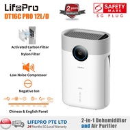 English Version of DT16C with Safety Mark/LifePro DT16C Pro 12L/D 2-in-1 Dehumidifier and Air Purifi