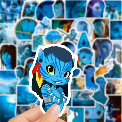 10/50PCS Avatar: The Way of Water‌ Disney Movie Graffiti Stickers Avatar 2‌ Cartoon Decal Luggage Ph