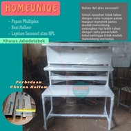 HOMEUNIQE Meja Teknisi Meja Komputer Meja Warnet Meja Gaming Meja