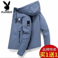 jaket lelaki Playboy Youth plus jaket lelaki musim bunga dan musim luruh jaket kasual Korea jaket le