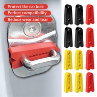 Car Door Lock Protector Silent Silicone Dampening Pads Set - 4 Pieces Noise Reducer for Universal Ca