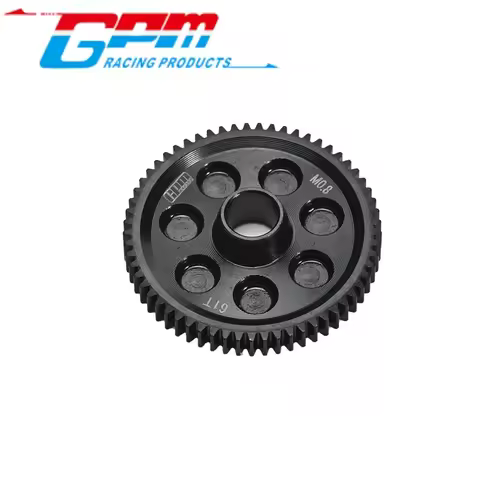 GPM MGO061TS 4140 MEDIUM CARBON STEEL SPUR GEAR (61T/M0.8/32P) FOR ARRMA 1/10 GORGON 4X2 MEGA 550 / 