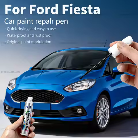 For Ford Fiesta Car Paint Repair Pen Touch Up Scratch Remover DIY Auto Accessories Black Brown AK5C 