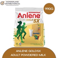 2024 Healthy nutrition- Milk Plain Anlene Gold Powder 5X 990G