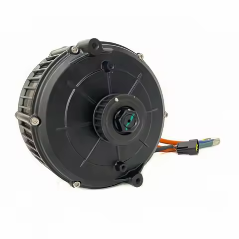 QS165 V2 35H 5KW Peak 10KW 6500RPM Belt Design QS Mid-Drive Motor For Sur-ron Light Bee Moped