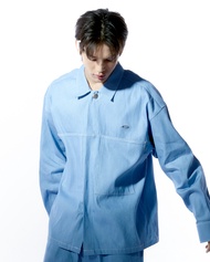 GENTSKOUT - Explorer Outer Jacket "Rising Blue" ( Cotton Denim )