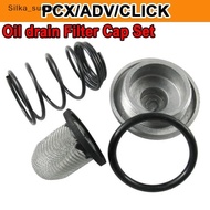 {Silka_surplus} Oil Filter Drain Plug Set Direct Replacement High Strength for GY6 50cc 125cc 150cc 