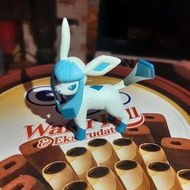 Figure Pokemon eevee glaceon tomy . eevee evolution