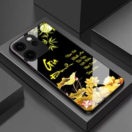 Ốp lưng cho OPPO RENO 14/ RENO 14 PRO/ RENO14 F 5G Mặt kính cao cấp sáng đẹp Chữ thư pháp