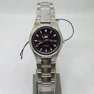 Seiko 5  SYMC27K1 Automatic Ladies Black Analog Stainless Steel Watch