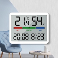 nice Digital Alarm Clock Temperature And Humidity Multi-Purpose Electronic For Home Use