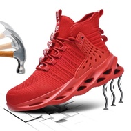 New Men Women Safety Shoes Men Work Shoes Steel Toe Cap Protective Shoes Work Boots K6LY H9GR