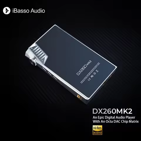 iBasso DX260MK2 Lossless Music Player MOD Grinding Machine Version Android HIFI MP3 Portable Media P