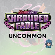 Shrouded Fable - Academy at Night, Powerglass - Uncommon & Reverse Holo Pokemon TCG