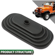 GRAND ORANGE Transfer Case Shift Boot Black Compatible with Jeep CJ5 CJ7 1976 1977 1978 1979