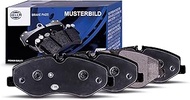 HELLA 8DB 355 025-321 Brake Pads with Acoustic Wear Warning T2548 for Toyota
