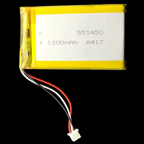 3.7V 1200mAh 523450 503450 JST 3Pin 1.25mm Rechargeable Polymer Lipo Battery For GPS Bluetooth Speak