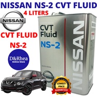 Nissan NS-2 CVT Transmission Fluid 4L | For Almera, Sylphy, Sentra, X-Trail | Automatic Transmission