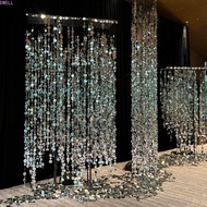 DWELL 10PCS Sequin Bead Strings, Flash Curtains PVC Sequins Hanging Foil Curtains, Indoor Home Decor
